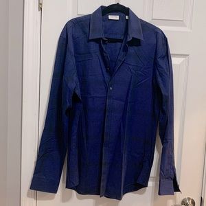 CK blue/black shirt